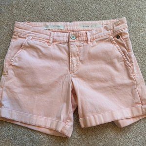 Anthropologie | Pilcro and The Letterpress Hyphen Fit Light Khaki Shorts